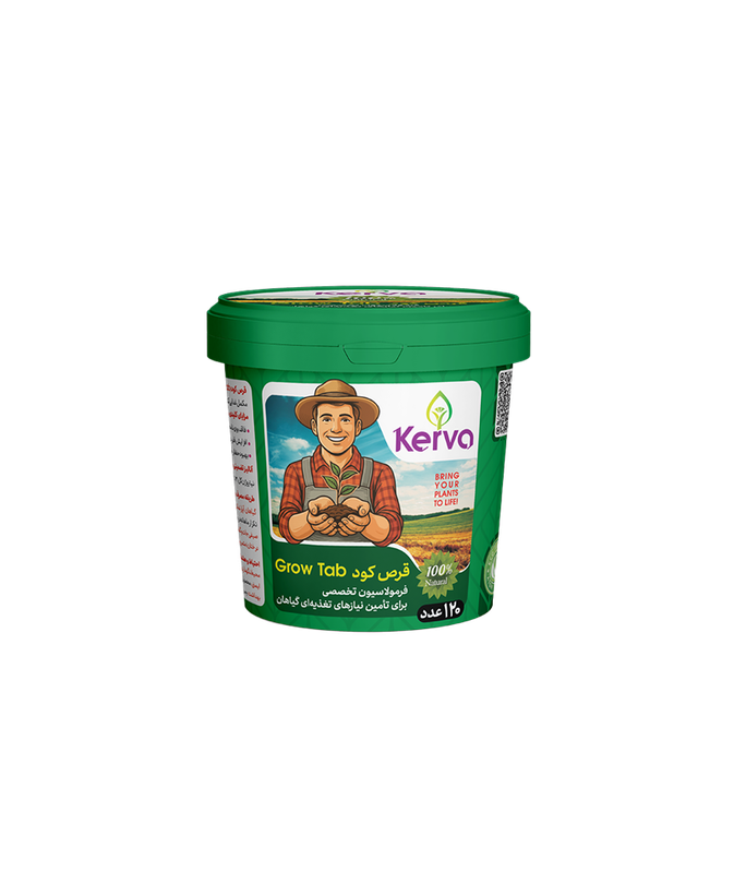 قرص کود ارگانیک (سبوسیب) – 120 عددی